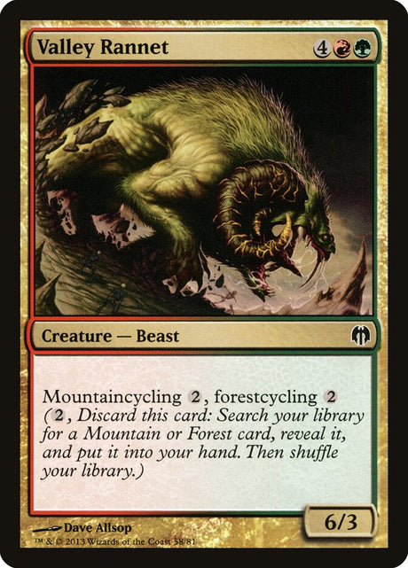 Valley Rannet (58) - Duel Decks: Heroes vs. Monsters (DDL)