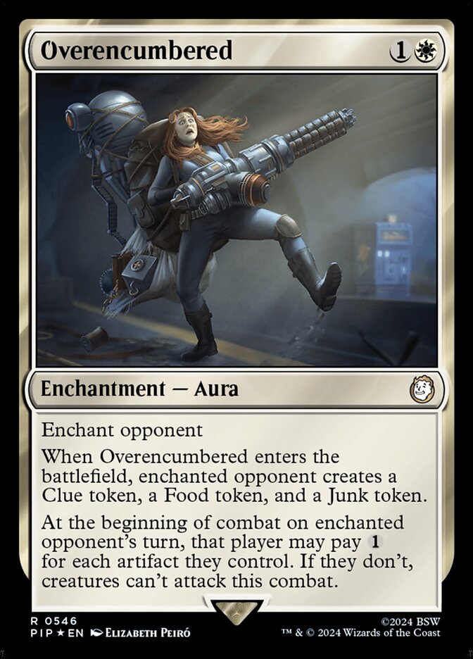 Overencumbered - [Surge Foil] Fallout (PIP)