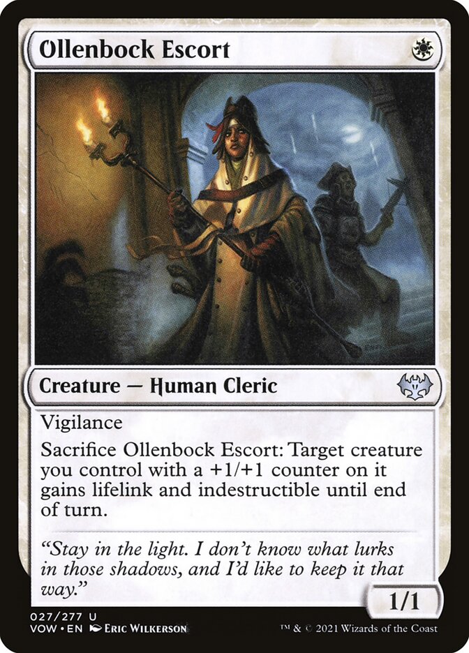 Ollenbock Escort (27) - Innistrad: Crimson Vow (VOW)