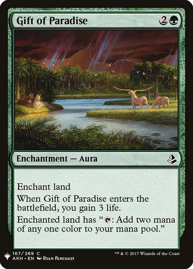 Gift of Paradise - The List (PLST)