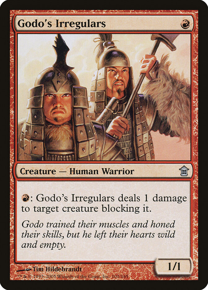 Godo's Irregulars (101) - Saviors of Kamigawa (SOK)