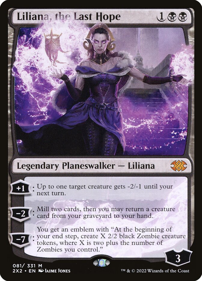 Liliana, the Last Hope (81) - Double Masters 2022 (2X2)