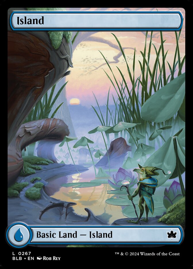 Island (267) - [Full Art] Bloomburrow (BLB)