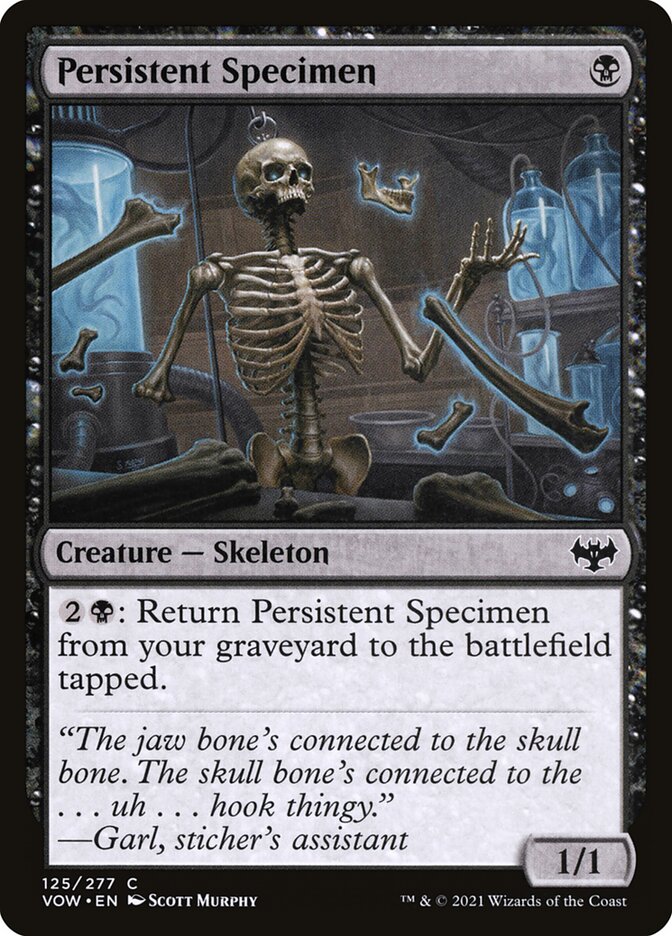 Persistent Specimen (125) - Innistrad: Crimson Vow (VOW)