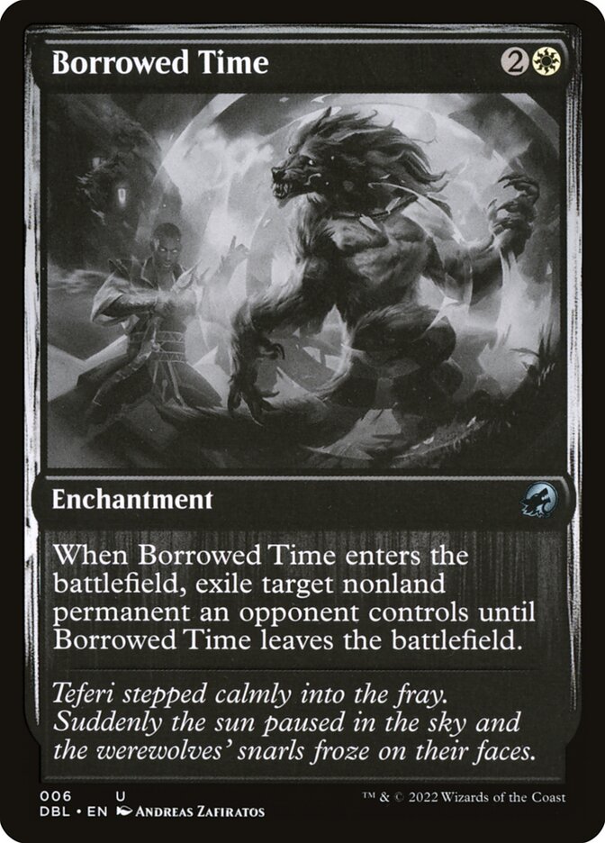 Borrowed Time - [Foil] Innistrad: Double Feature (DBL)