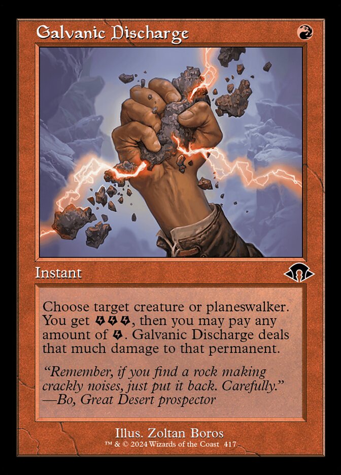 Galvanic Discharge - [Retro Frame] Modern Horizons 3 (MH3)