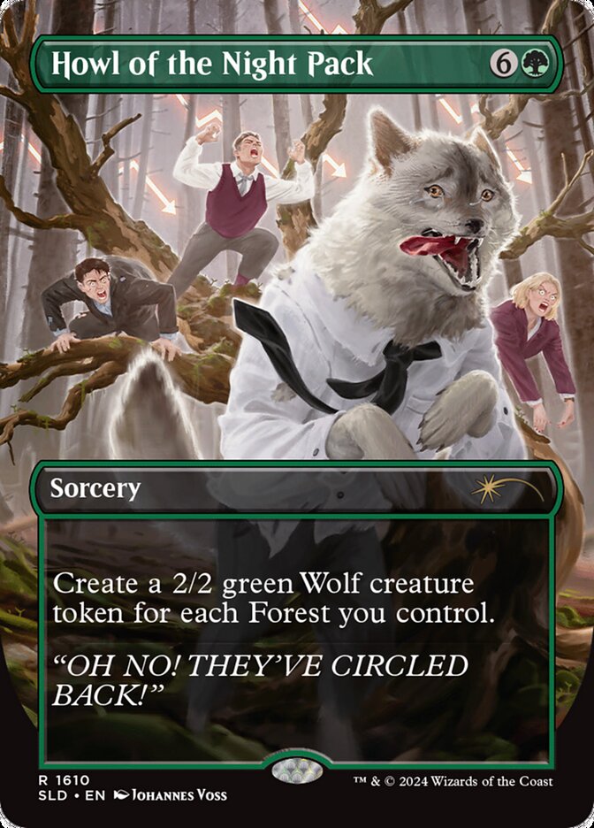 Howl of the Night Pack (1610) - Secret Lair Drop (SLD)