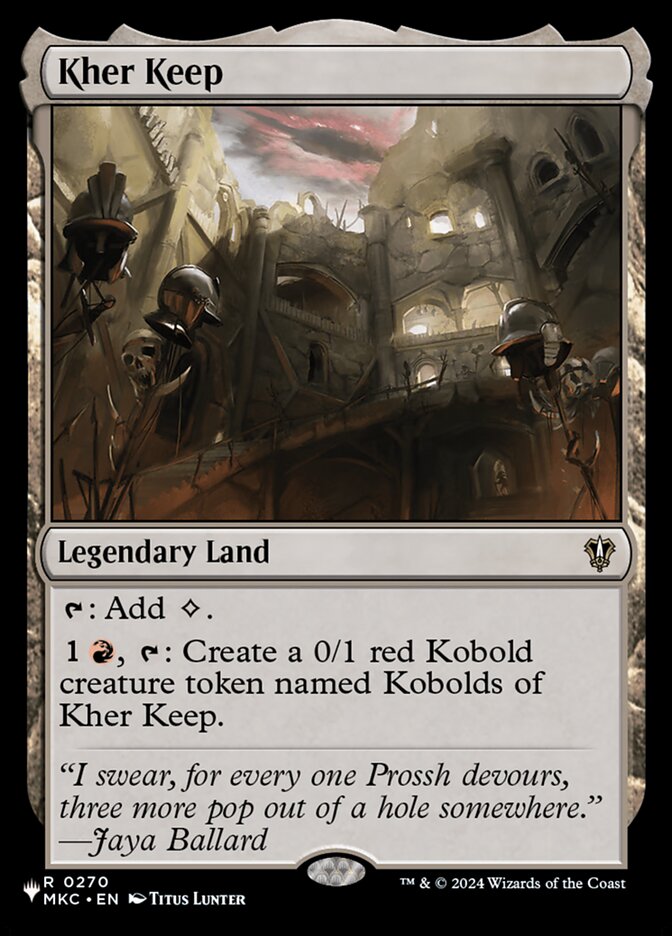 Kher Keep (MKC-270) - The List (PLST)