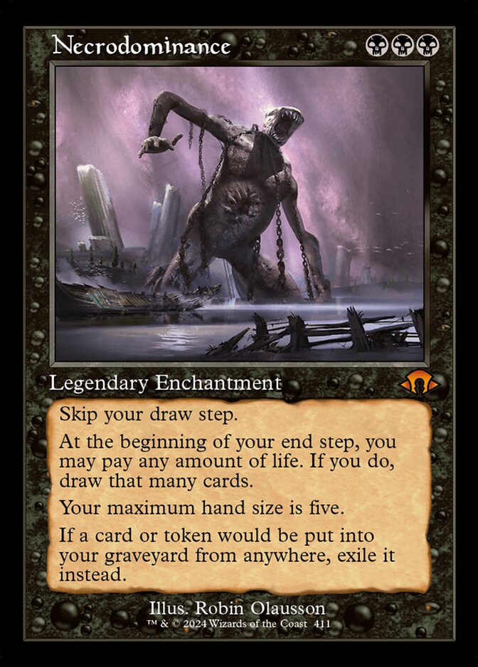 Necrodominance - [Foil, Retro Frame] Modern Horizons 3 (MH3)