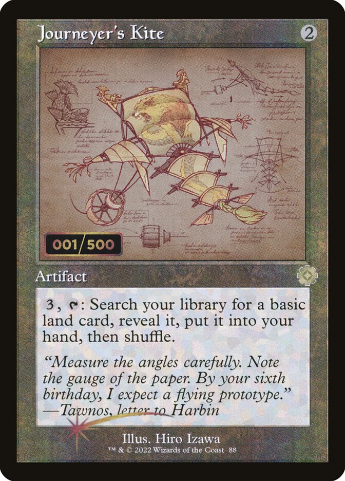 Journeyer's Kite (88z) - The Brothers' War Retro Artifacts (BRR)