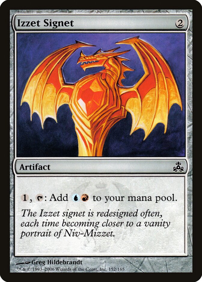 Izzet Signet (152) - Guildpact (GPT)