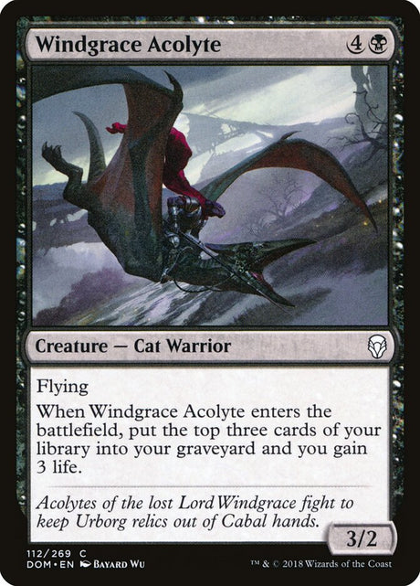 Windgrace Acolyte (112) - Dominaria (DOM)