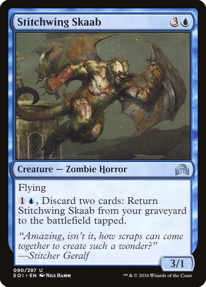 Stitchwing Skaab (90) - Shadows over Innistrad (SOI)