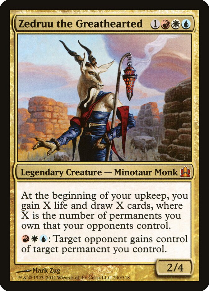 Zedruu the Greathearted (240) - Commander 2011 (CMD)