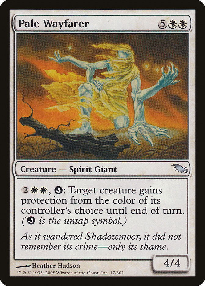 Pale Wayfarer (17) - Shadowmoor (SHM)