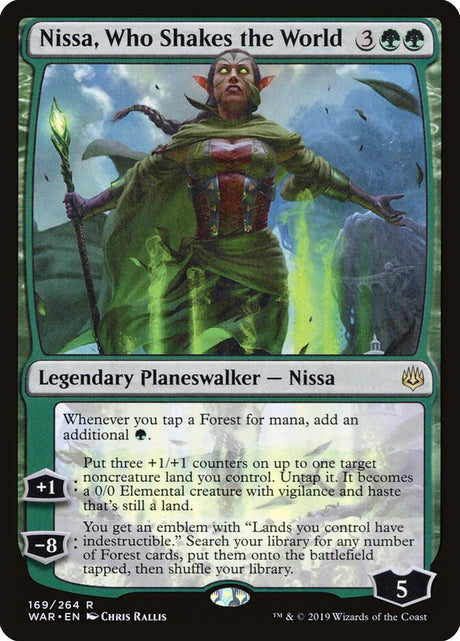 Nissa, Who Shakes the World (169) - War of the Spark (WAR)