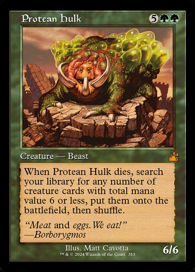 Protean Hulk (353) - Ravnica Remastered (RVR)