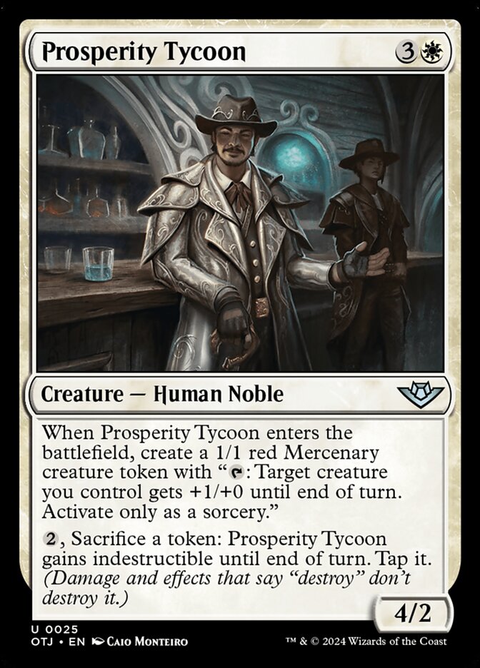 Prosperity Tycoon (25) - Outlaws of Thunder Junction (OTJ)