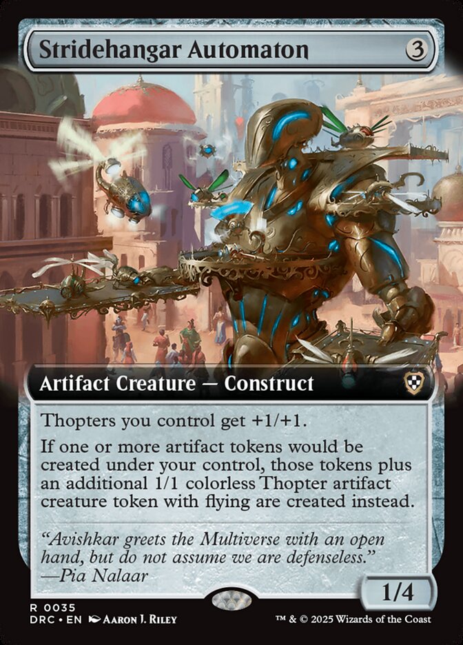 Stridehangar Automaton - [Extended Art] Aetherdrift Commander (DRC)