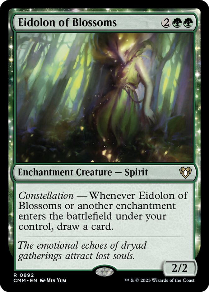 Eidolon of Blossoms (892) - Commander Masters (CMM)