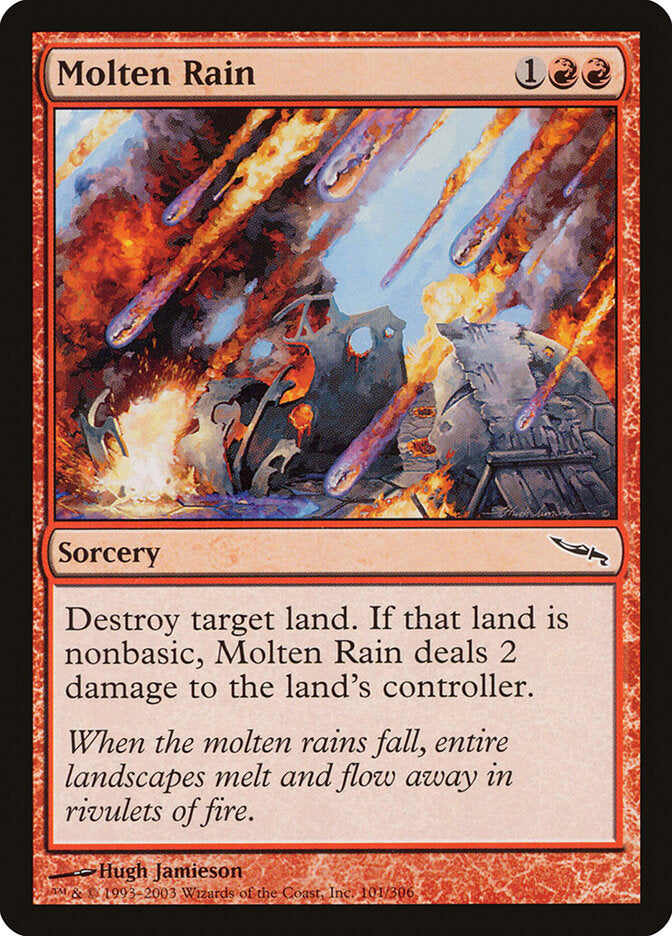 Molten Rain (101) - Mirrodin (MRD)
