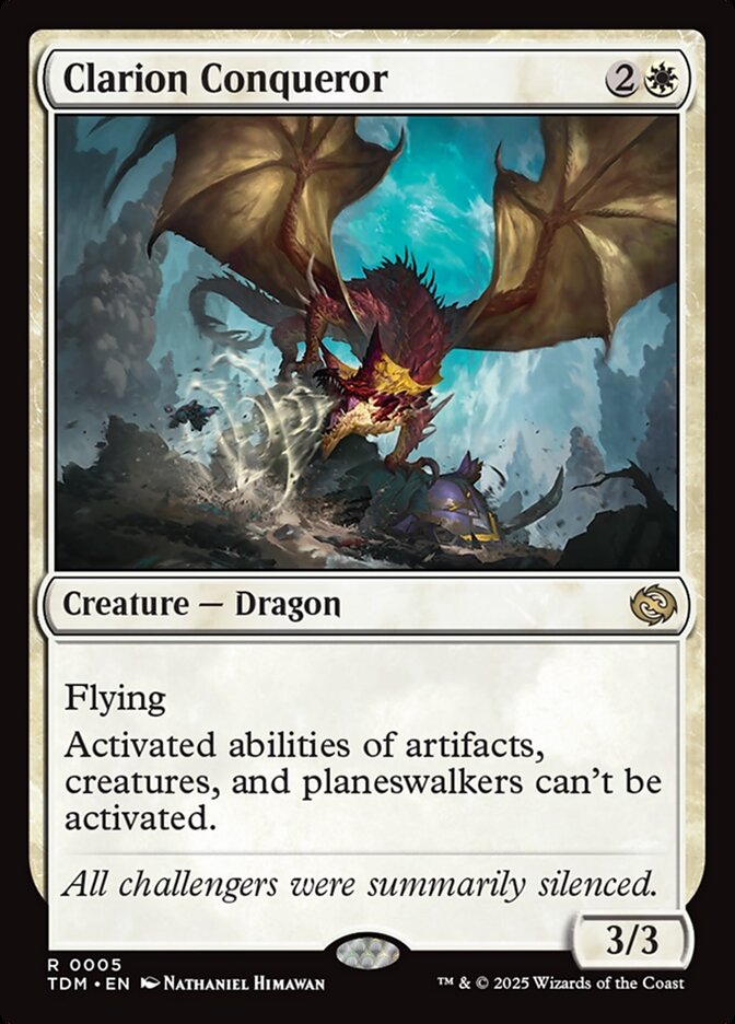 Clarion Conqueror (5) - [Foil] Tarkir: Dragonstorm (TDM)