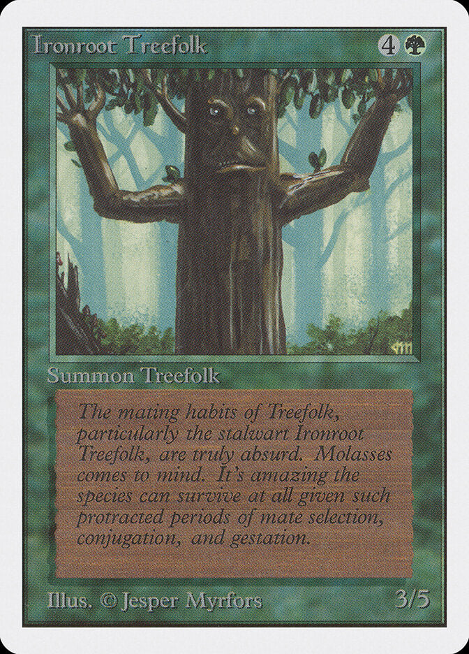 Ironroot Treefolk (204) - Unlimited Edition (2ED)