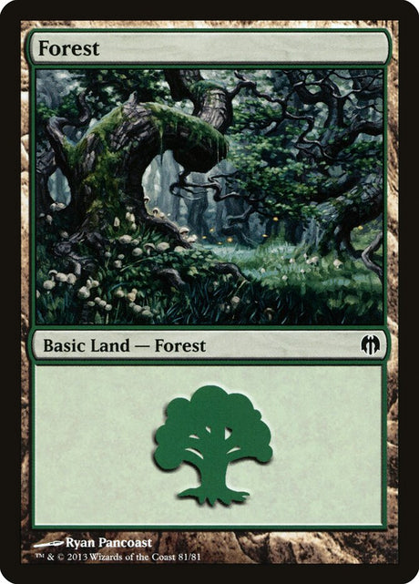 Forest (81) - Duel Decks: Heroes vs. Monsters (DDL)