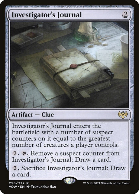 Investigator's Journal (258) - Innistrad: Crimson Vow (VOW)