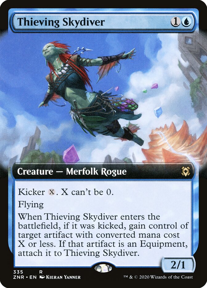 Thieving Skydiver (335) - Zendikar Rising (ZNR)