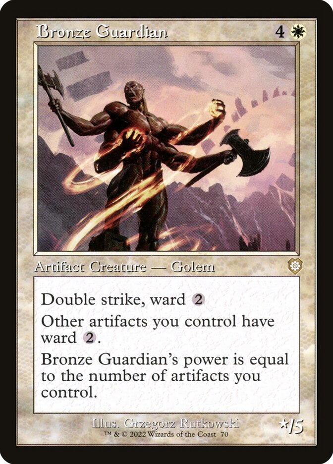 Bronze Guardian (70) - The Brothers' War Commander (BRC)
