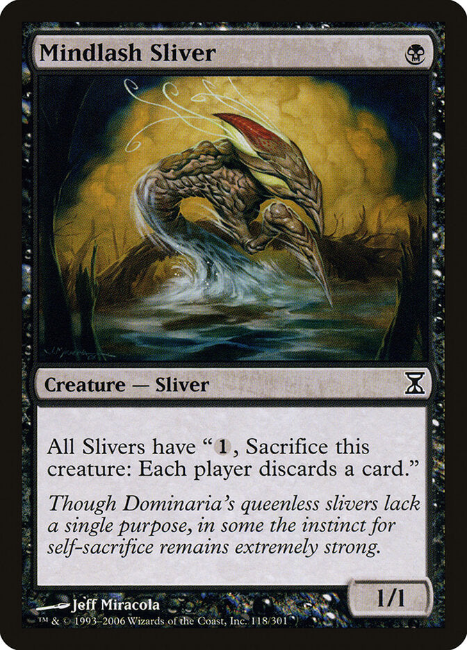 Mindlash Sliver (118) - Time Spiral (TSP)