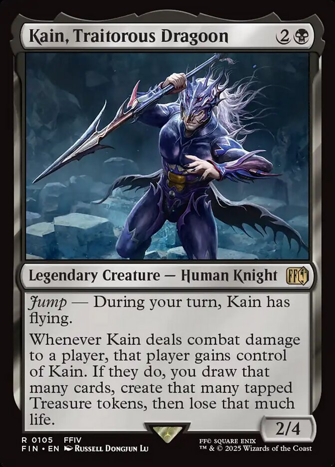 Kain, Traitorous Dragoon (105) - Final Fantasy (FIN)