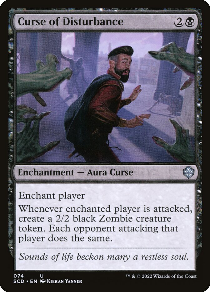 Curse of Disturbance (74) - Starter Commander Decks (SCD)