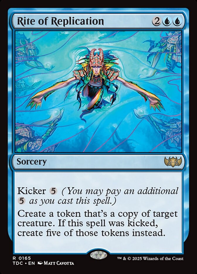Rite of Replication (165) - Tarkir: Dragonstorm Commander (TDC)