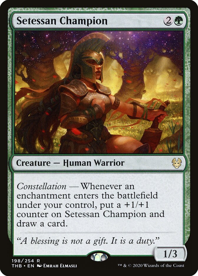 Setessan Champion (198) - Theros Beyond Death (THB)