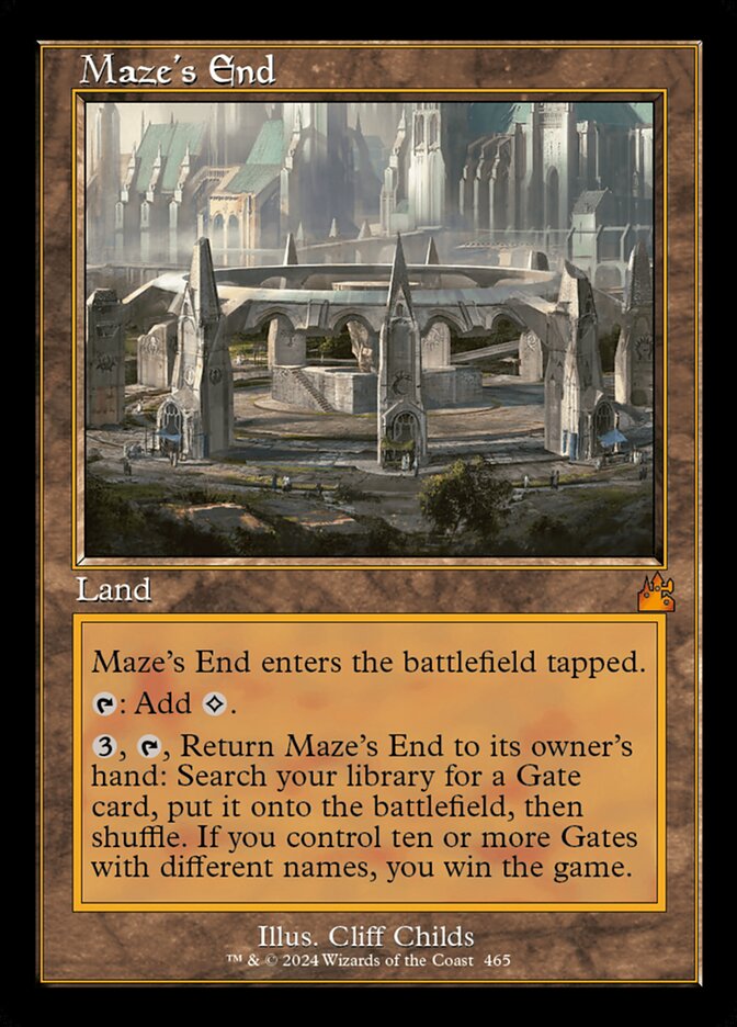 Maze's End (465) - Ravnica Remastered (RVR)