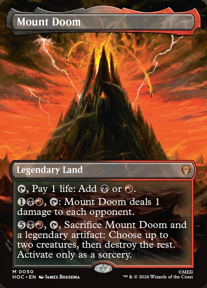 Mount Doom (50) - The Hobbit Eternal (HOC)