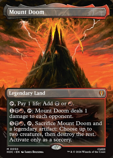 Mount Doom (50) - The Hobbit Eternal (HOC)