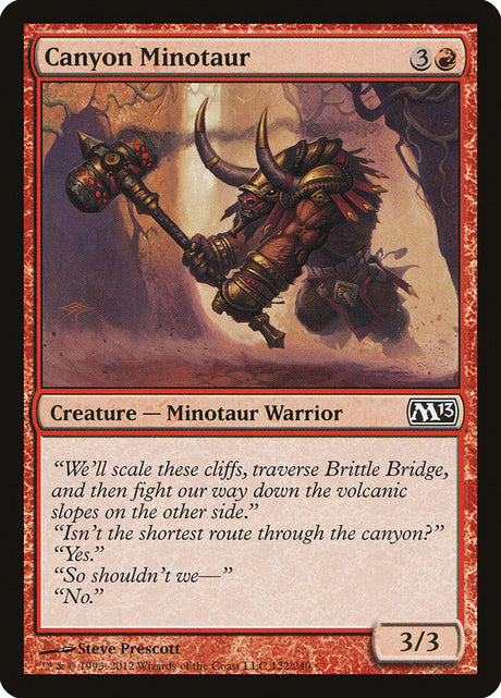 Canyon Minotaur (122) - Magic 2013 (M13)
