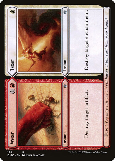 Wear // Tear (174) - Dominaria United Commander (DMC)