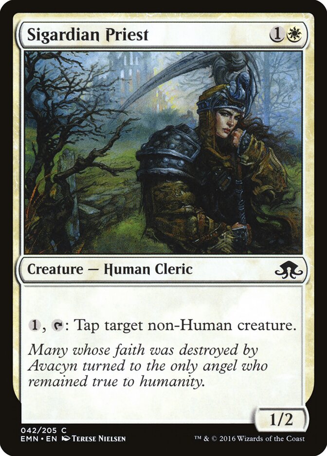 Sigardian Priest (42) - Eldritch Moon (EMN)