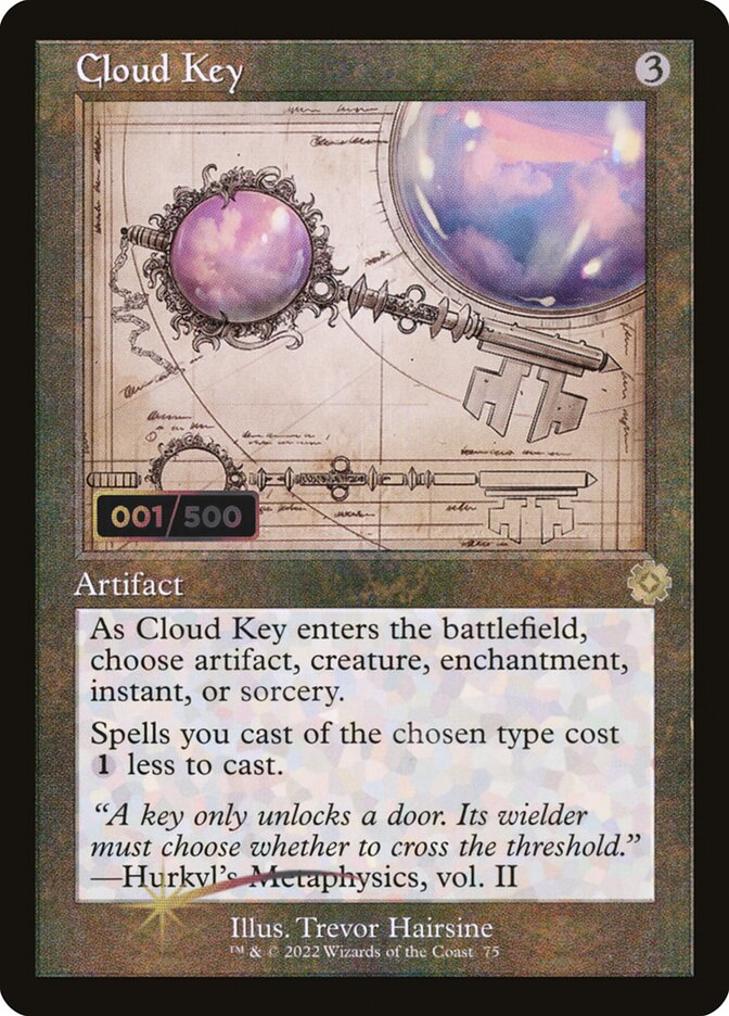 Cloud Key (75z) - The Brothers' War Retro Artifacts (BRR)