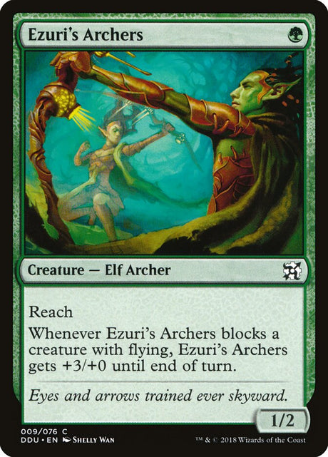 Ezuri's Archers (9) - Duel Decks: Elves vs. Inventors (DDU)