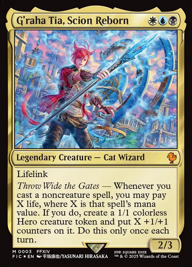 G'raha Tia, Scion Reborn (3) - Final Fantasy Commander (FIC)