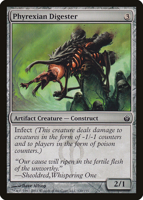 Phyrexian Digester (120) - Mirrodin Besieged (MBS)