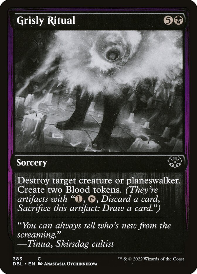 Grisly Ritual - [Foil] Innistrad: Double Feature (DBL)