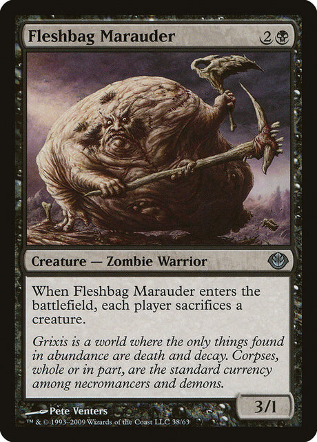 Fleshbag Marauder (38) - Duel Decks: Garruk vs. Liliana (DDD)