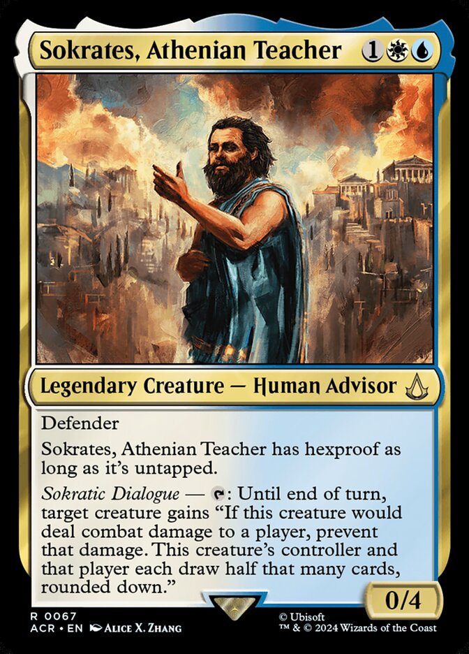 Sokrates, Athenian Teacher (67) - Assassin's Creed (ACR)