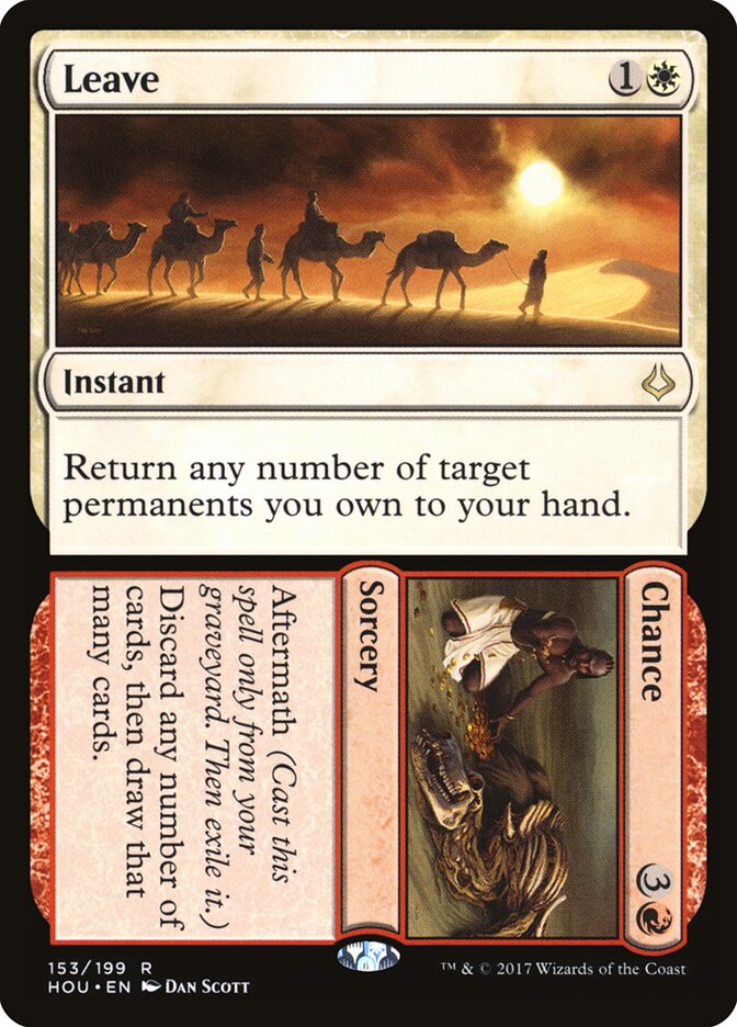 Leave // Chance (153) - Hour of Devastation (HOU)
